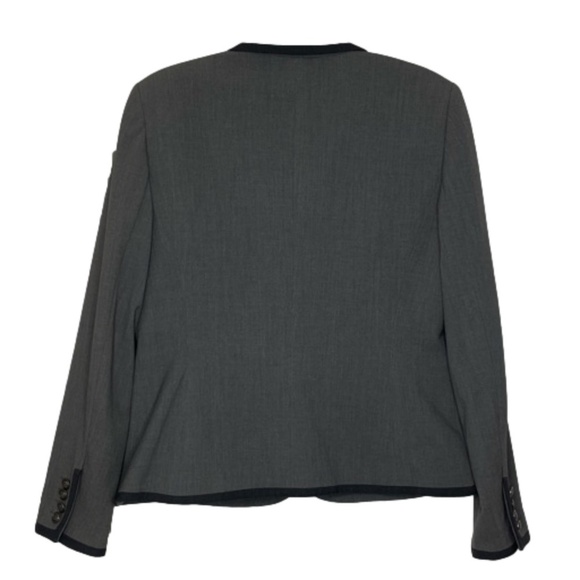 NINE WEST Suit Separates 2 Button Dark Academia Blazer Office Siren Preppy 10 - Picture 6 of 13